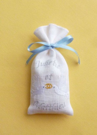 Sachet dragées mariage 01